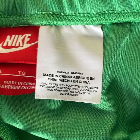 Nike Kelly Green Track Basketball Pants Sz XL - Picture 8 of 12